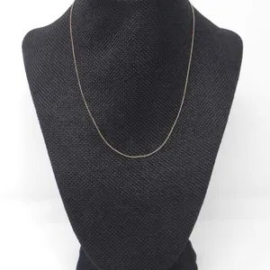 14KT GOLD FINE OPEN LINK CHAIN 0.6g $120