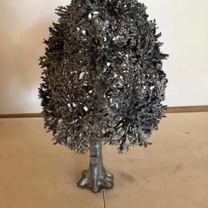 Metal Tree Sculpture
