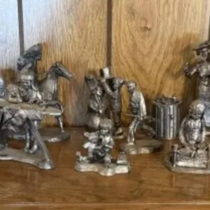 16+/- Pewter Figurines