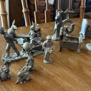 14+/- Pewter Figurines