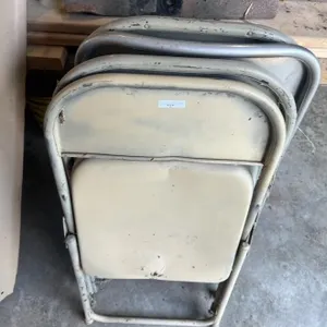 4 Metal Folding Chairs