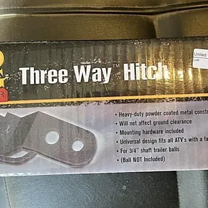 3 Way Hitch-new
