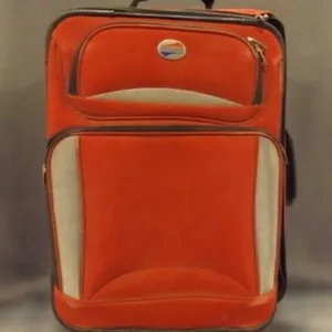 American Tourister Red/Grey Soft side Carry-On