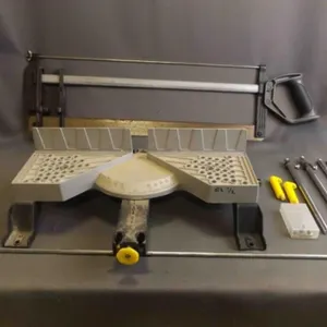 Stanley Clamping Miter Box with a 22" Saw