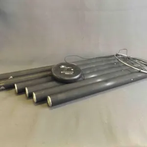 Music of the Spheres Wind Chimes in Matte Black