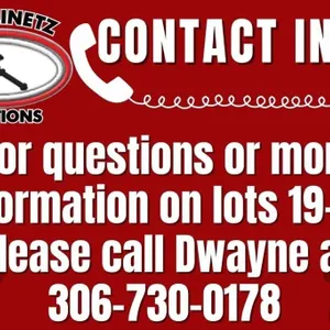 LOTS 19-38 CALL DWAYNE @ 306.730.0178 (Melville,SK