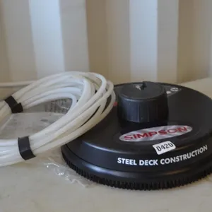 SIMPSON steel deck construction sweeper