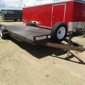 2005 M&W Steel Decked Cargo/Car Hauler Trailer