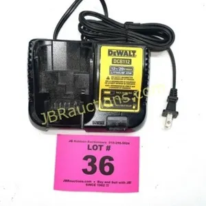 DEWALT DCB112 12V/20V MAX LITHIUM ION CHARGER