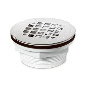 Oatey 2 in. PVC No-Calk Shower Drain