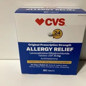 CVS Allergy Relief Tablets 80 Ct