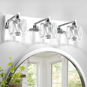 VOLISUN 3 Light Chrome Vanity Light