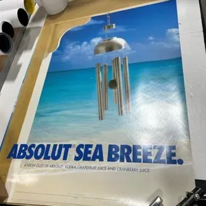 Absolut Sea Breeze Poster 24x36