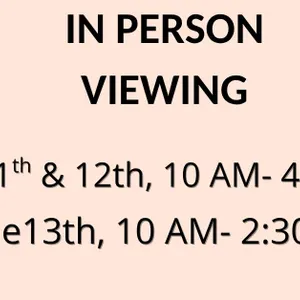 In Person Viewing