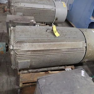 Siemens 400 HP Electric Motor with Electrical Enclosure
