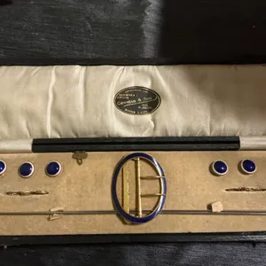 Cawston & Son Enamel Jewelry Set