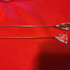 Crystal Topped Hatpins