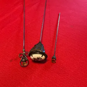 Three Metal Hatpins