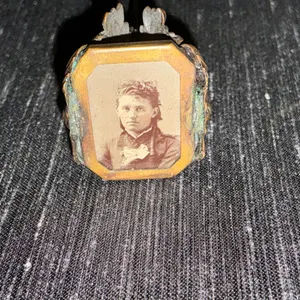 Victorian Portrait Stick Pin