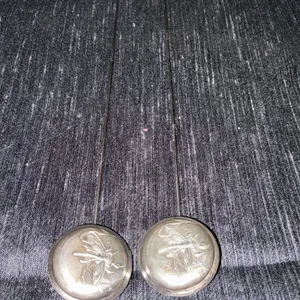 Metal Hat Pins with Bee Motif