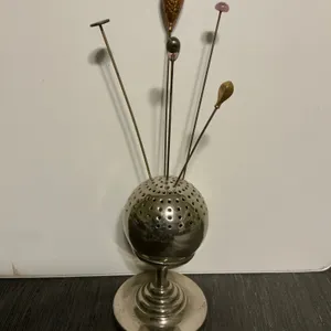 Metal Hatpin Holder Set