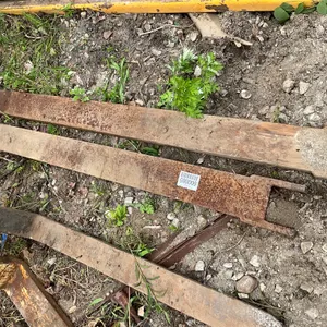 QTY (2) 6’ FORK EXTENSIONS
