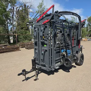 Portable Hydraulic Cattle Squeeze