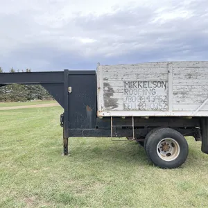 Homemade Gooseneck s/a Dually Dump Trailer, 8 Ft. Long Box, - SELLS OFFSITE!