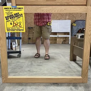 Witmer Oak Mirror Frame