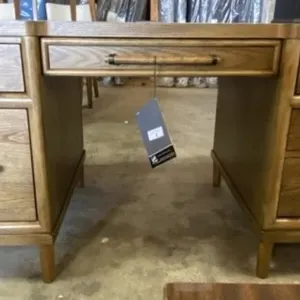 Ashley 5 1/2' Oak Executive Desk