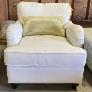 Bassett Arm Chair with Throw Pillow