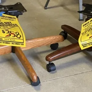 2 - New Framed Rolling Chair Bases