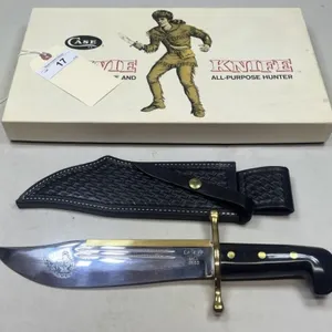 Case XX Davy Crockett Survival Bowie Knife/Sheath