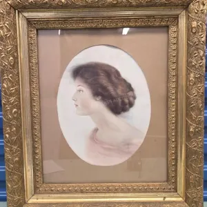 Framed Antique Portrait Print