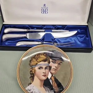 Birks Stainless Carving Set in Presentation Case