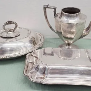Assorted Silverplate Serving Pieces