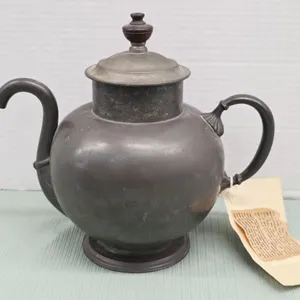 Antique Boston Britannia Co Teapot