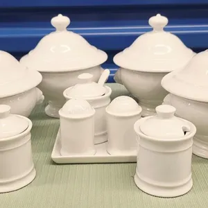 Apilco France Porcelain Serving Pieces