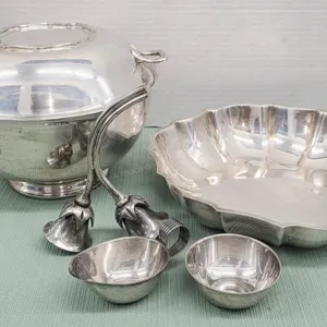 Assorted Silverplate Serving Pieces