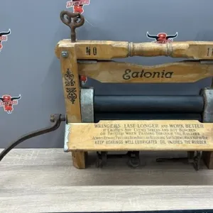 Vintage Eatonia No. 11 Wooden Wringer for Washing