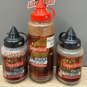 3 Bottles Copperhead BB’s.