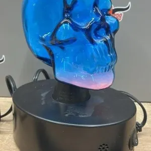 Plasma Skull Lamp.