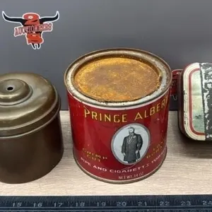 Repeater, Prince Albert Tin & 2 Humidors.