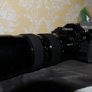 Vintage Canon A-1 with Soligor 75-205mm Lens