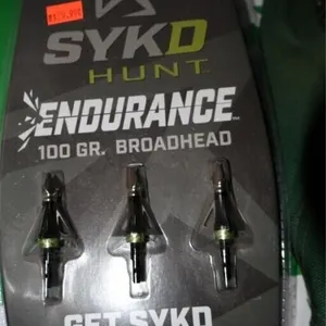 Binoculars, Broadheads, Hunting Knife