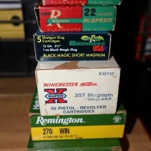 270/357 Mag/22/410/12 Gauge