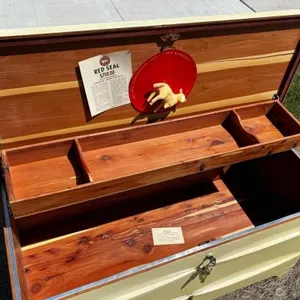 Vintage Cedar hope Chest with keys
