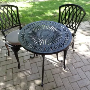 Metal Bistro Set
