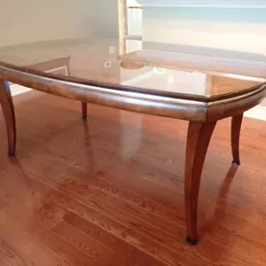 Oval Wooden Dining Table