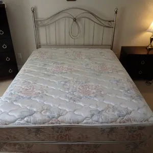 Headboard, Box Spring & Mattress